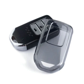 1бр Прозрачен Калъф-Ключодържател От TPU За За Honda Civic За CR-V За Ridgeline За Insight Аксесоари За Защита на Ключовете за Колата