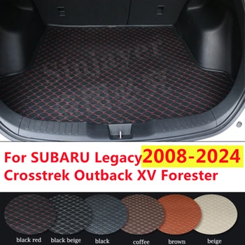 SJ Custom Подходящ за SUBARU Forester XV Outback Crosstrek Legacy Подложка за багажника за кола, подложка за багажника тава, карго подложка за килими