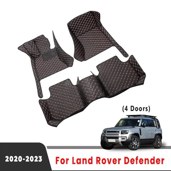 Автомобилни постелки за Land Rover Defender 2022 2023 2020 2021 (4 врати) Килими, Аксесоари, Водоустойчиви детайли на интериора, Автомобили