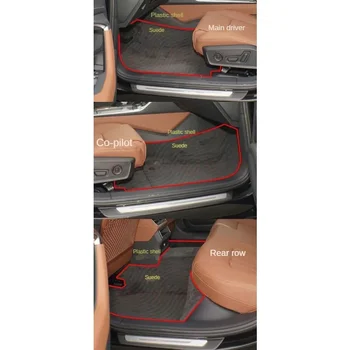 Автомобилни Постелки от изкуствена кожа по поръчка за Toyota Land Cruiser 5 Seat 2010-2015, 7 Местен Yaris 2008-2013, Аксесоари за интериора Изображение 2