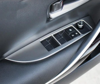 Аксесоари за Интериора LHD Преминете Стеклоподъемника Вратата на Колата Рамка Премина Стеклоподъемника Toyota Corolla E210 2019-2023 Изображение 2