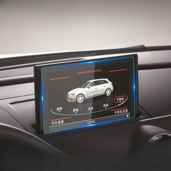 За Audi A3 2017 2018 2019 2020 Защитно фолио за навигация, екран от закалено стъкло, филм за сензорен LCD дисплей, аксесоари за интериор на автомобила
