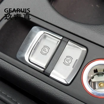 За Audi Q3 8U 2013-2018 Оформление на Автомобила Мощност на Електронен Бутон на Ръчната Спирачка Включване на Ръчната Спирачка Покриване на Етикети Довършителни Автоаксесоари
