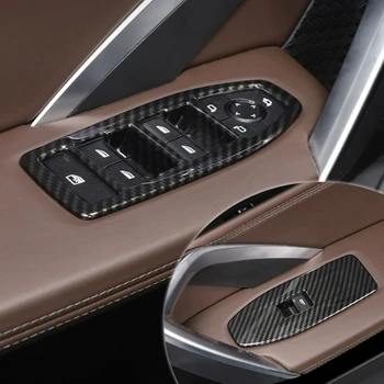 За BMW X1 2023 Аксесоари за интериора на Вратата Подлакътник на Ключа на прозореца Декорация на рамката на Кормилното колело Покритие на капака