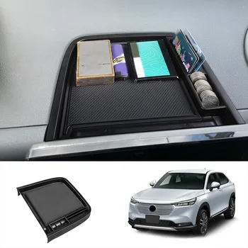 За Honda HRV HR-V Vezel 2021 2022 Кутия за съхранение на арматурното табло на автомобила, Органайзер, Навигационния екран, Салфетки отзад, Очила за съхранение на ключове