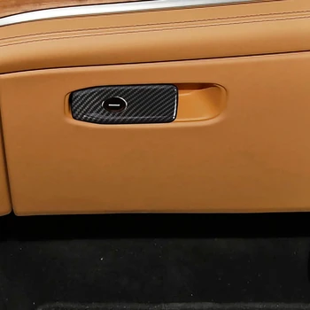 За Jeep Grand Cherokee 2021 2022 Дръжка жабка на кола, украса на капачката на ключа, Детайли на интериора, ABS, карбон Изображение 2