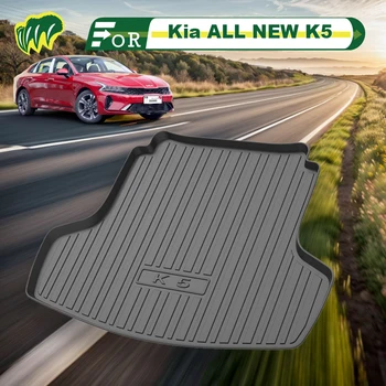 За Kia ALL NEW K5 16 17 18 19 20 2011-2021 е Специално Подбрана, Подложка За Багажника на Колата Сезон Товарен Мат 3D-Форми С Лазерно Измерване на Накладки За Багажника