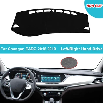 Калъф за арматурното табло на Автомобила Подложка за таблото за Changan Chana EADO 2018 2019 Фланела, Велур, Полиестер, Защитно Наметало за килими Dashmat