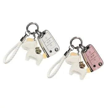 Калъф за ключове на колата с пълна защита, Подаръци, Луксозен Ключодържател, калъф за ключове, джоб за ключове за Volkswagen Jetta VS5