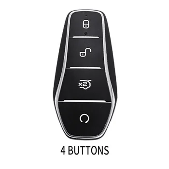 Калъф за ключове от автомобил Smart Remote Key Case за BYD Tang DM 2018 Чанта за ключове Автоаксесоари Ключодържател калъфи за ключове Изображение 2