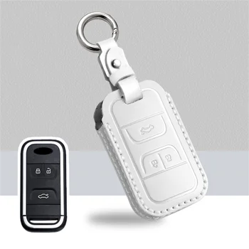 Калъф за ключове от колата, за да Chery Tiggo 8 7 5X 2019 2020, умен бесключевой дистанционно управление, Защитен калъф, Ключодържател, Държач за стайлинг на автомобили, Аксесоари