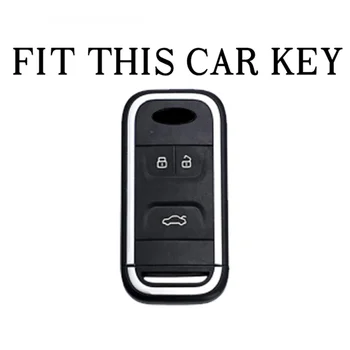 Калъф за ключове от колата, за да Chery Tiggo 8 7 5X 2019 2020, умен бесключевой дистанционно управление, Защитен калъф, Ключодържател, Държач за стайлинг на автомобили, Аксесоари Изображение 2