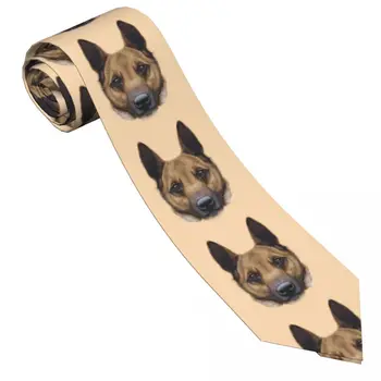 Класическа Вратовръзка за Мъжете, Копринени Мъжки Вратовръзки за Сватбени Партита, Бизнес Вратовръзка за Възрастни, Всекидневни Вратовръзка За Кучета Малиноа Изображение 2