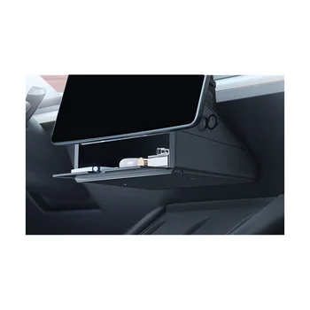 Навигационния екран на централното управление на автомобила, кутия за съхранение, полици за съхранение на аксесоари за интериора на Tesla Model 3 Y