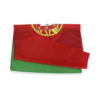 НОВ флаг на Португалия 3 фута x 5 метра Окачен Флаг на Португалия от полиестер Стандартен флаг Банер Изображение 2
