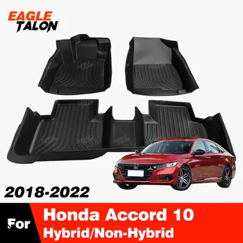 Обичай Автомобилен Тампон От TPE За Honda Accord 10 Хибриден/Негибридный 2018-2022 21 20 19 Carpeted Floor Аксесоари За Защита на Интериора