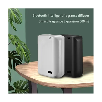 Освежители за въздух за дома НАМАСТЕ 500M3, Нов Електрически дифузер с ароматни масла Oasis, Капацитет на Bluetooth 150 мл, бяло Изображение 2