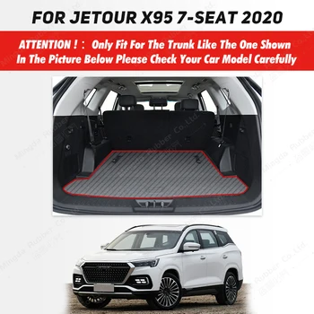 Подложка в багажника на колата за Jetour X95 7-местен 2020 Потребителски автомобилни аксесоари За декорация на интериор на автомобил Изображение 2