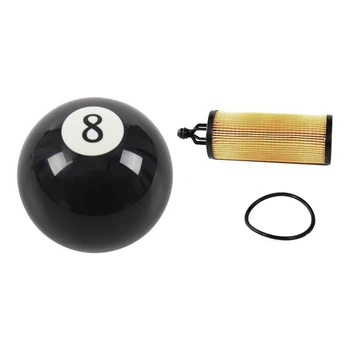 Универсална дръжка на скоростния Auto Black с 8 топки с маслен филтър, авто маслен филтър