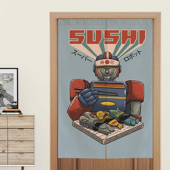 Японски ресторант, суши-робот, магазин за готвене, печат на пердета на прозореца, спални, аксесоари за врати преграда Noren