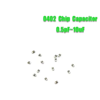0402 222K 2.2 NF 50V 100V точността на 10% X7R материал 1005 чип Керамичен кондензатор 100шт Изображение 2
