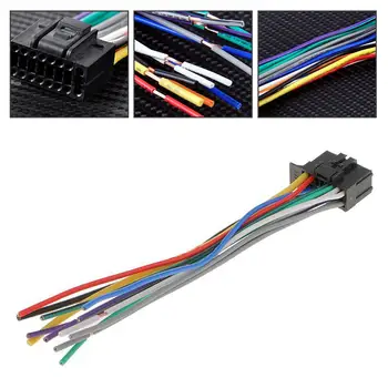 1-5 бр. за Kenwood 16-пинов конектор кабели кабели ISO Конектор автомобилния стереокабеля за радио Изображение 2