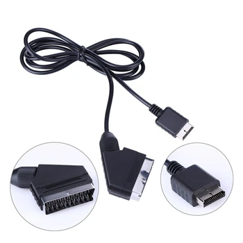 1.8 m Scart-кабел AV аудио-видео кабел Кабел за игрови конзоли PS2 Playstation 2