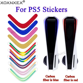 1 комплект За PS5 Host Light Bar Дъгова Градиент Стикер Самозалепващи Етикети LED Lightbar За Игрови Аксесоари PS5