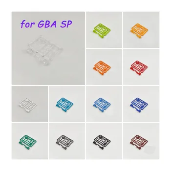 1 комплект Пластмасови бутони за GameBoy Advance SP A B Изберете Старт Включване и Изключване на Захранване L R Бутон D Pad За GBA SP Пълен Набор от бутони