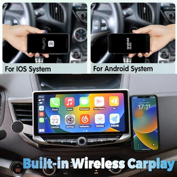 10,88 Инчов автомобилен Android 13 Qled екран Carplay за Toyota Camry 6 XV 40 50 2006 - 2011 2din Радио Мултимедиен плейър GPS DSP Изображение 2