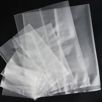 100шт Матов прозрачни Найлонови торбички - Повърхността е матирана прозрачна плосък пакет термосвариваемый пакет за опаковане на хранителни продукти пакетчета за чай