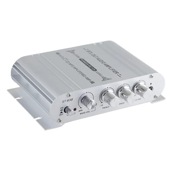 12 400 W 2,1-Канален Авто Аудио Стереоусилитель Клас Мощност И Динамика A / B Amp