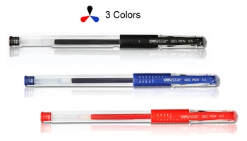 12 бр./лот, 3-цветен класическа гел писалка за училището и офиса, ZXB00003 Изображение 2