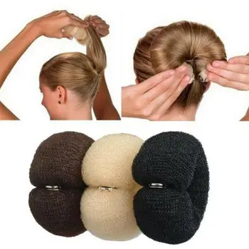 1бр Модерен дълъг Найлонов вратовръзка за коса, Създател на Светлина за коса За момичета и Жени, Инструменти за стайлинг на коса в 3 Цвята, Превръзка на главата, Аксесоари за коса