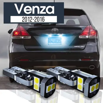 2 елемента Led лампа за осветление регистрационен номер Canbus Аксесоари за Toyota Venza 2012-2016 2013 2014 2015