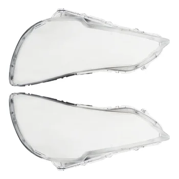 2 ЕЛЕМЕНТА Авто лампа, Капак фарове, Прозрачна лампа на светлината, Стъклена маска във формата на миди, за Subaru Outback, Legacy 2010-2015