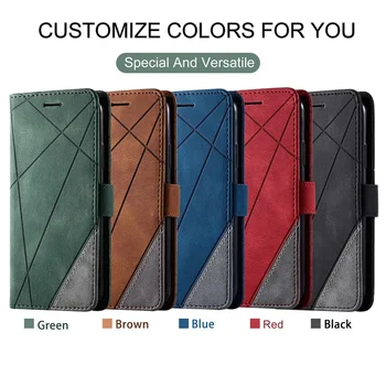 2024 Калъф Leather Flip Case For OPPO Realme 5 6 6S 7 5S 5i C3 C3i 6i 7i Narzo 10 10A 20A 20 Pro Q C17 C11 C15 C12 Card Wall