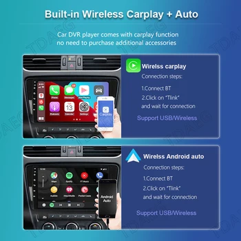 2K QLED За Jeep Wrangler 3 JK 2011-2014 Android 13 LHD Авто Видео Стерео GPS Мултимедиен плеър БТ 10,1 Инча Безжична Carplay Изображение 2