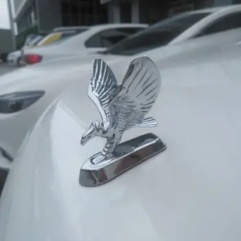 3D стикер за автомобил, Украса от сплав с Иконата модификация на колата Стикер за крилото на прозореца Изображение 2