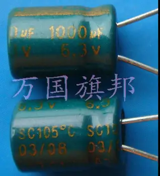 6,3 НА 1000 1500 UF UF 2200 icf потопяема алуминиеви електролитни кондензатори