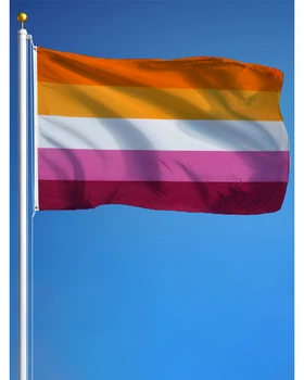 60x90 см, 90x150 см, гоблен с лесбийски флага 2019 г.