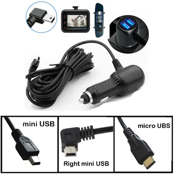 ABS видеорекордер, зарядно за кола 2в1, мултифункционален Micro USB, mini USB, богат на функции Широка съвместимост 12v - 24v 3.5 A Изображение 2