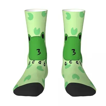 ACAB Скъпа Жаба Froggie Смешни, Интересни Чорапи-Мъжки, Дамски Есенни Чорапи от полиестер