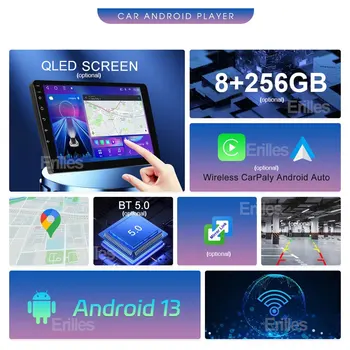 Android 13 За Kia Sportage 3 SL 2010-2016 Автомагнитола Авторадио Мултимедиен Плейър GPS Навигация Без да се 2Din 2 Din Dvd Изображение 2