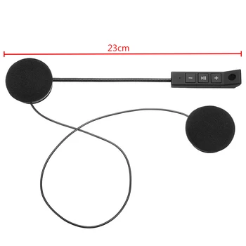 Bluetooth 4.1, слушалки за мотоциклетни каски, Водоустойчив мото-слушалки, Безжични стерео слушалки, високоговорители, слушалки за каски с усилвател Изображение 2