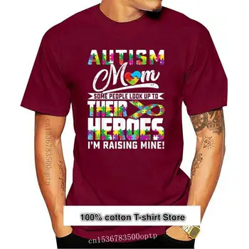 Camiseta против autismo para mamá, regalo de concientización de My Son My Hero