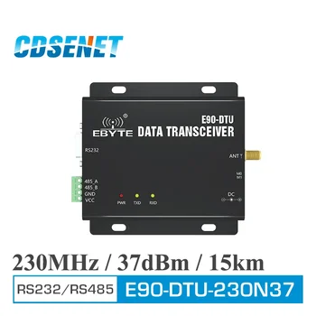 E90-DTU (230N37) Безжичен радиостанцията RS232 RS485 230 Mhz 5 Вата на голямо разстояние 15 км, по-тясна лента радиостанцията 230 Mhz, радиомодем