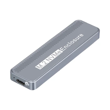ioio 20 gbps M. 2 NVMe SSD Корпус USB3.2 GEN2x2 Връзка тип C Бърз пренос на данни