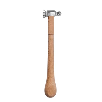 Jackhammer с дървена дръжка Тежкотоварни металлообрабатывающий чук за домакински работилница за обработка на метал Ремонт нитове Изображение 2