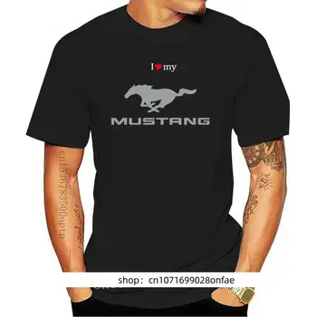 Kaus Baru Cocok untuk Mobil Otot Mustang Размери S, M, L, Xl, Xxl Pria Gt500